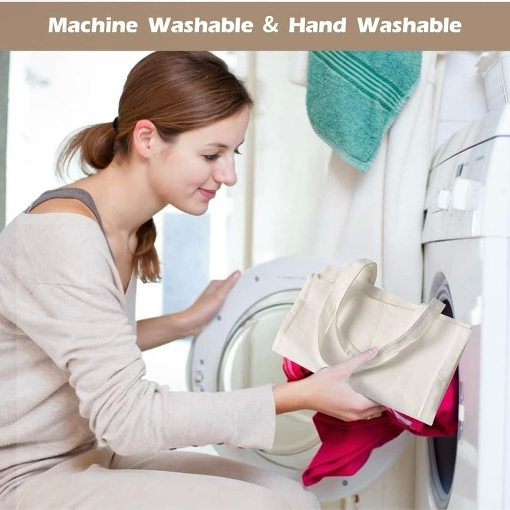 White Tote Bag with Inspirational Teacher Quote