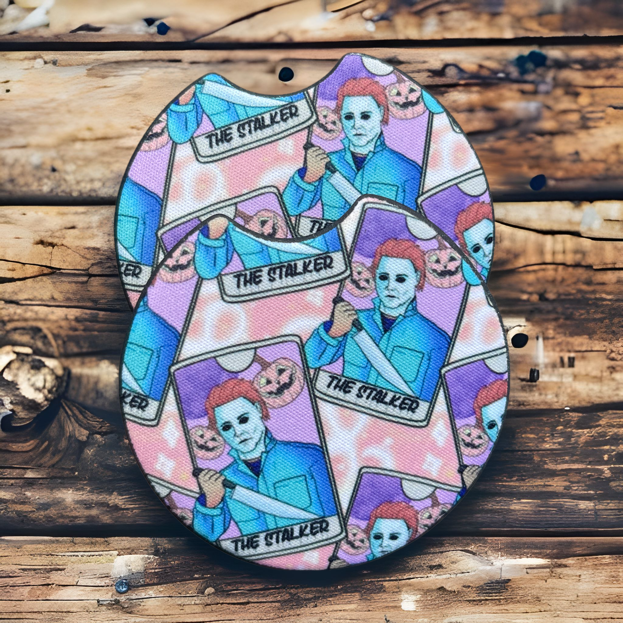 Anti Valentines Car Coaster Set