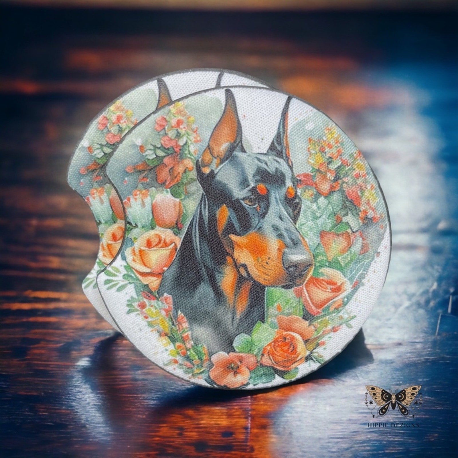 Doberman Car Coater 2 Pack | Hand Crafted Car Accessories