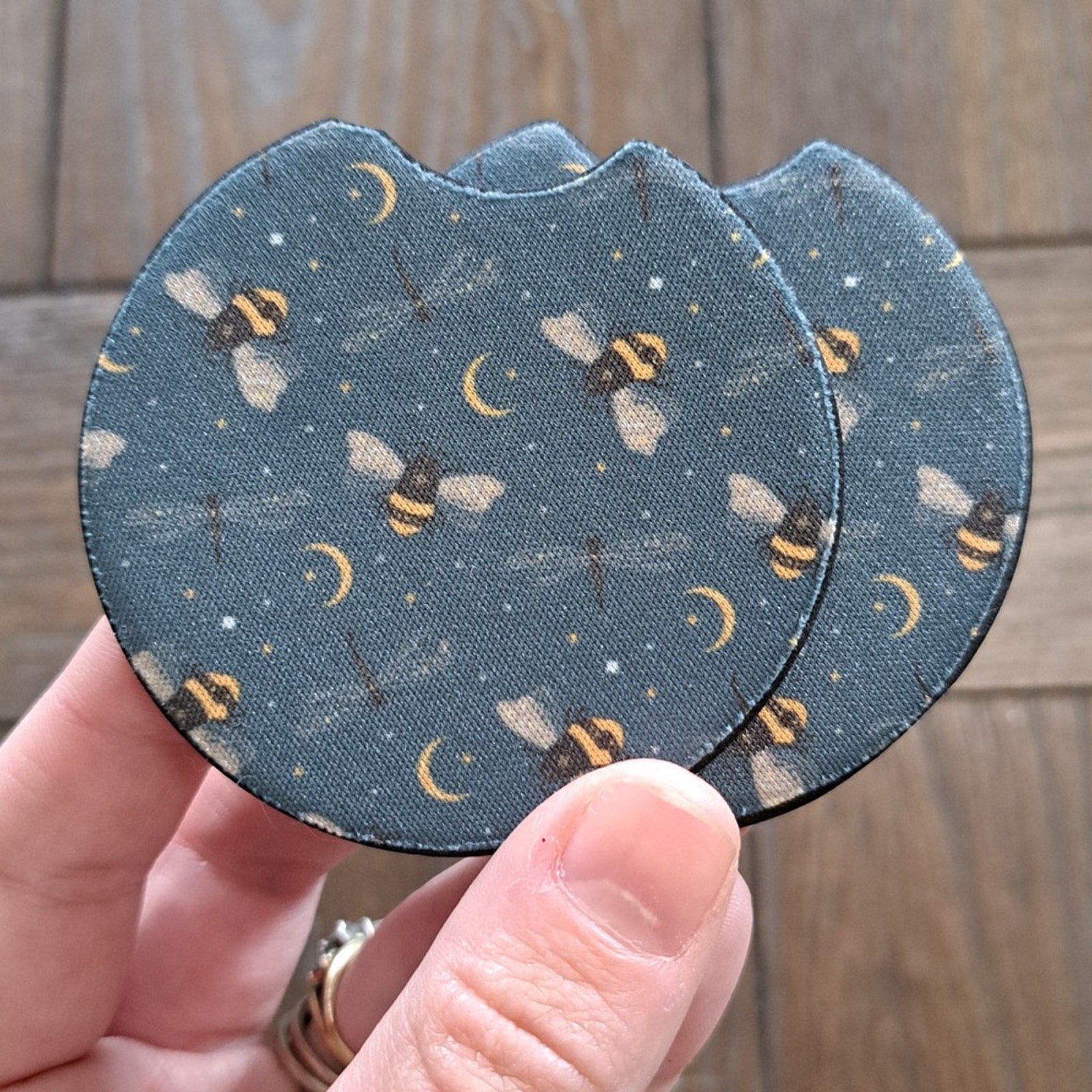 🌙 Bee Car Coaster 2 Pack