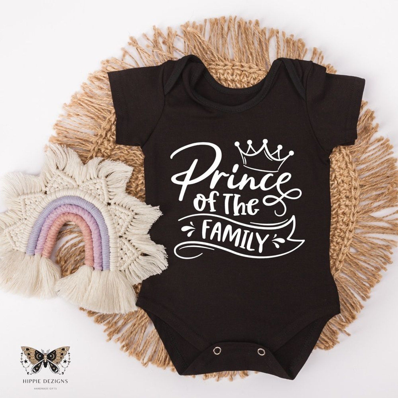 Prince Of The Family Baby Onesie / Toddler Shirt