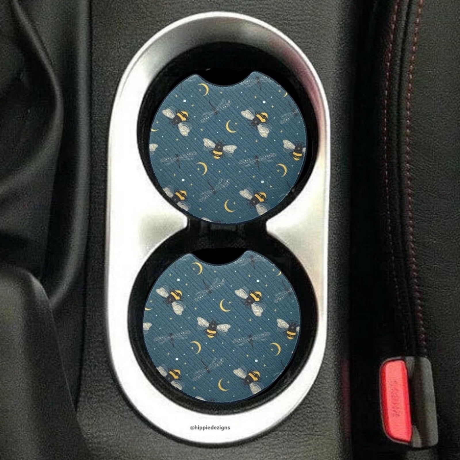 🌙 Bee Car Coaster 2 Pack
