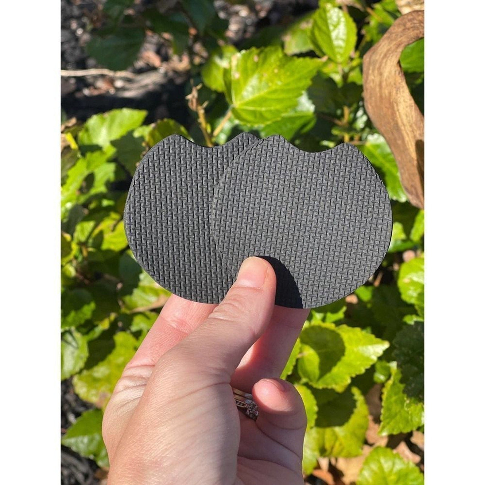 Cactus Sunflower Car Coaster Set | Car Accessories