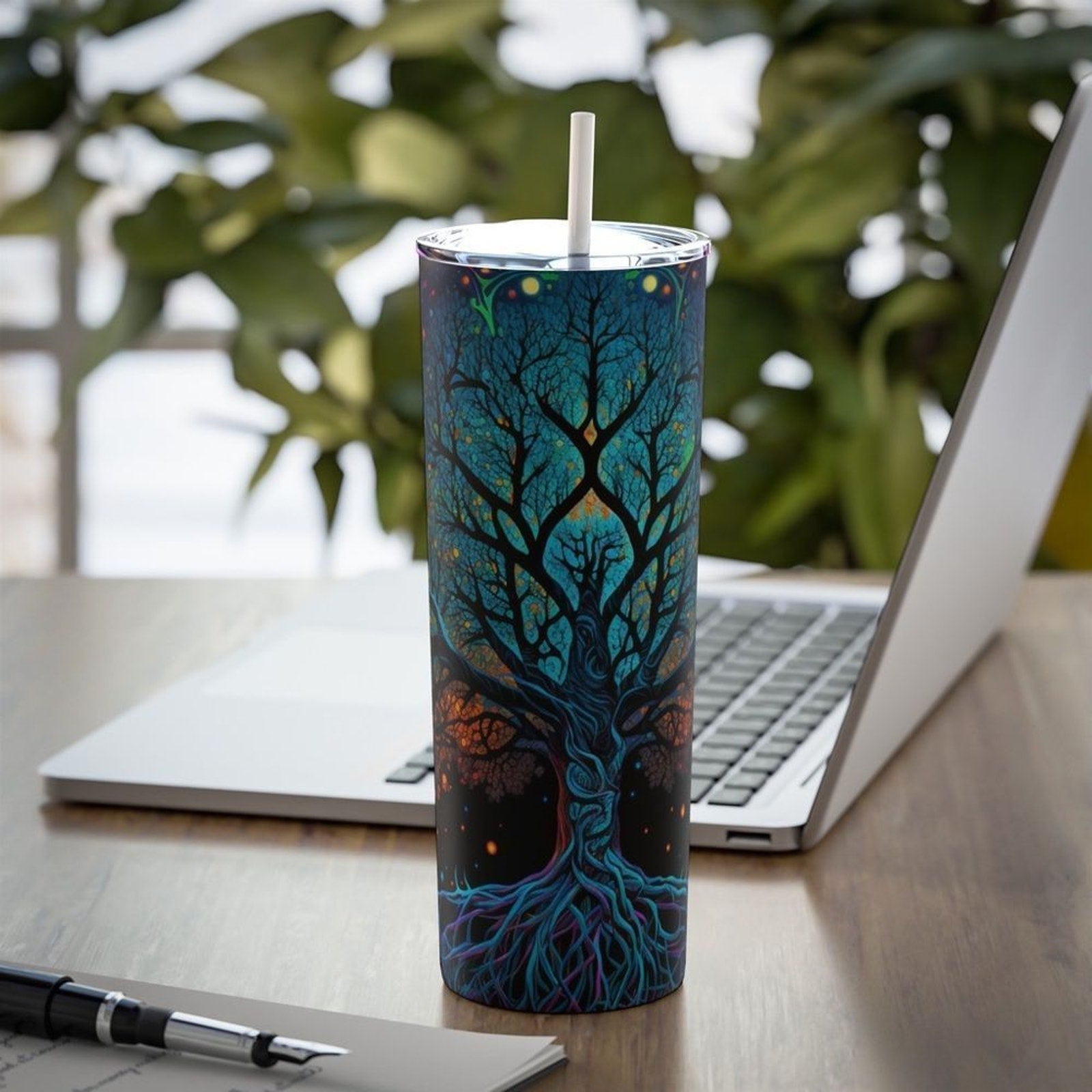 Hand Crafted Tree Of Life 20oz Tumbler