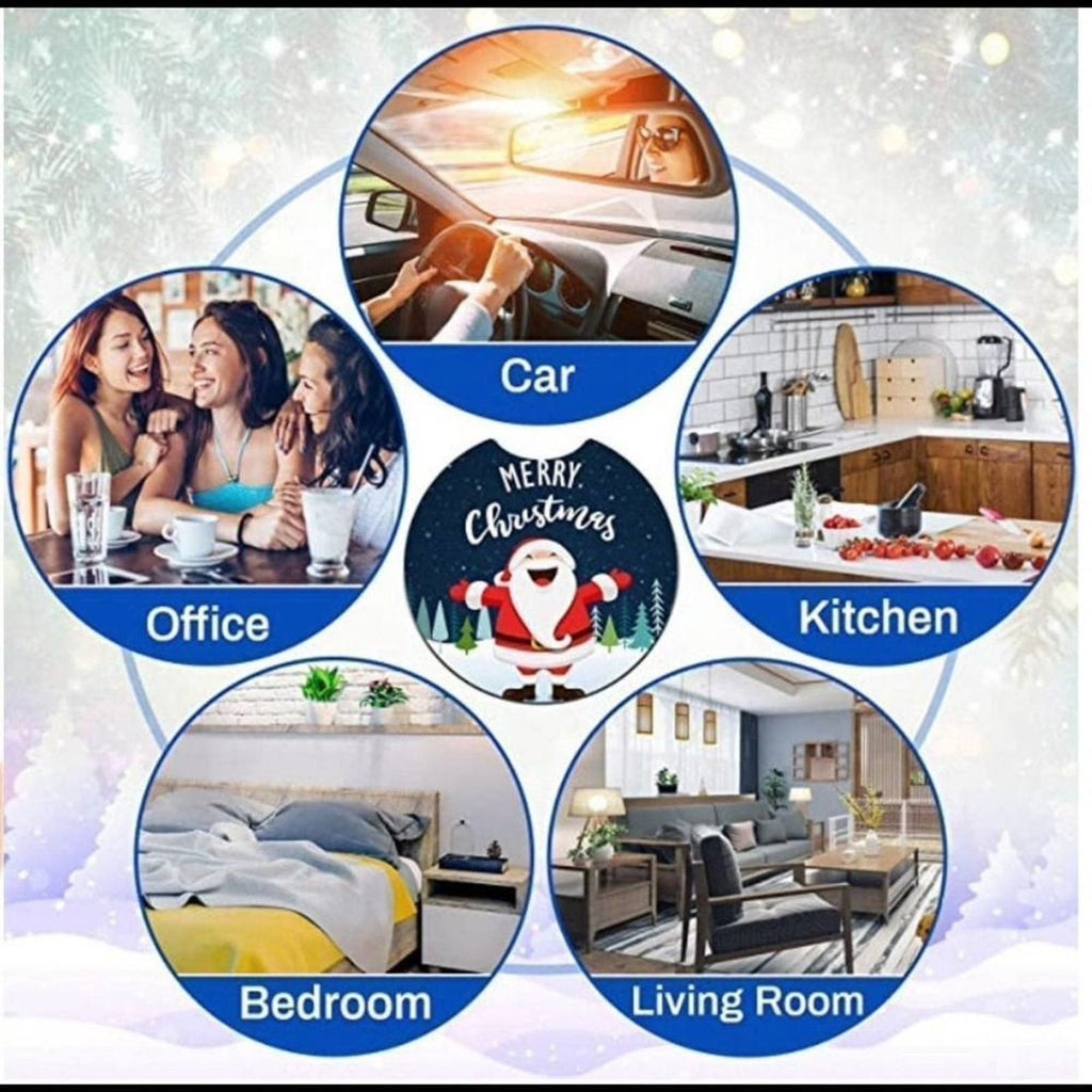 Floral Dog Lover Car Coaster Set | Dog Coaster Set | Dog Car Accessories