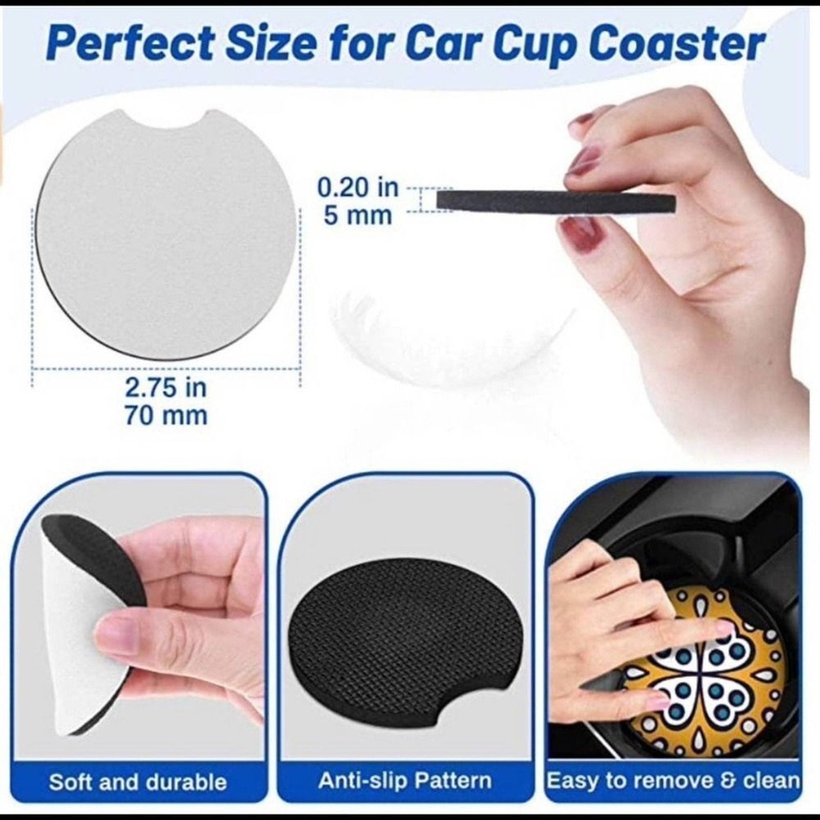 Jelly Fish Coaster Set | Car Accessories