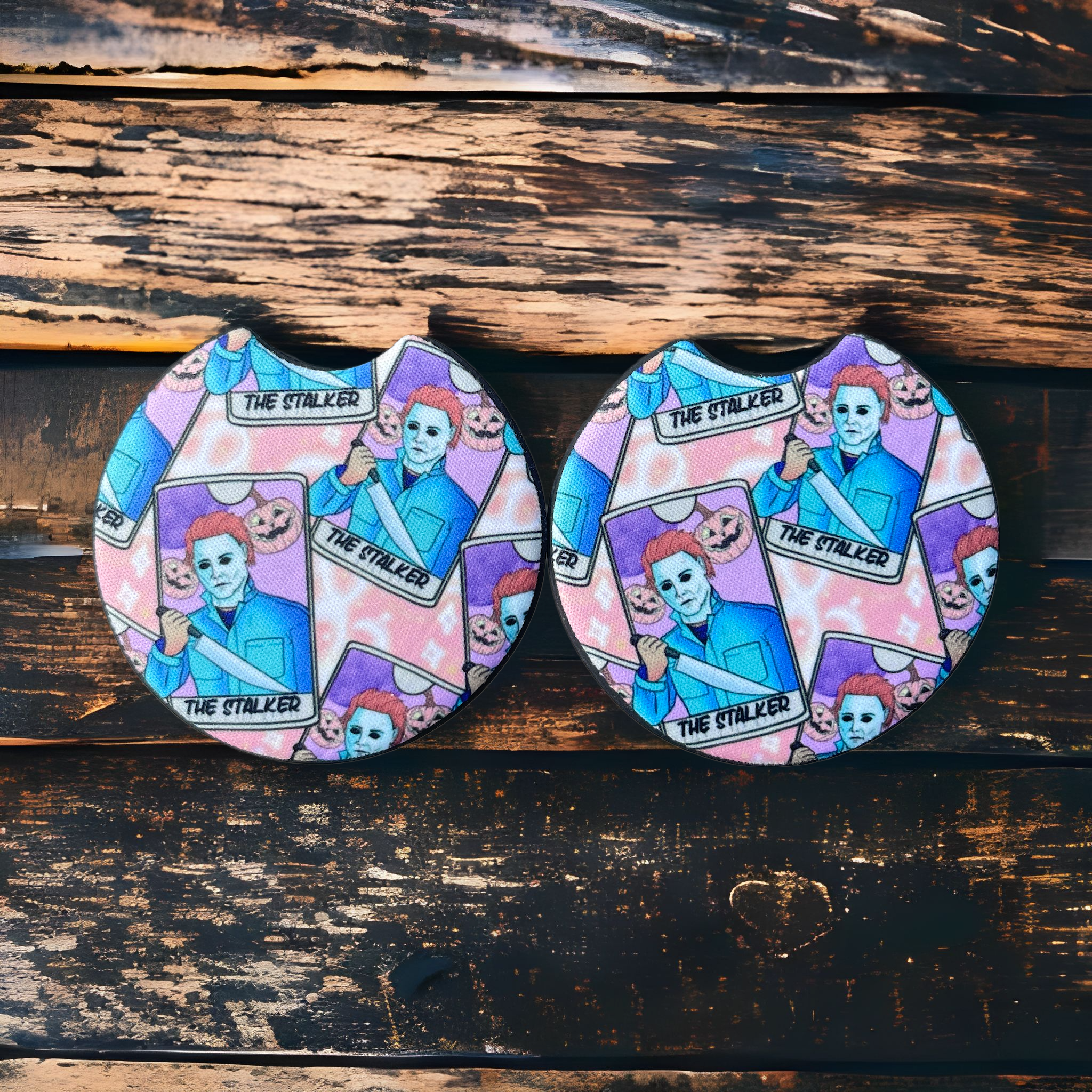 Anti Valentines Car Coaster Set