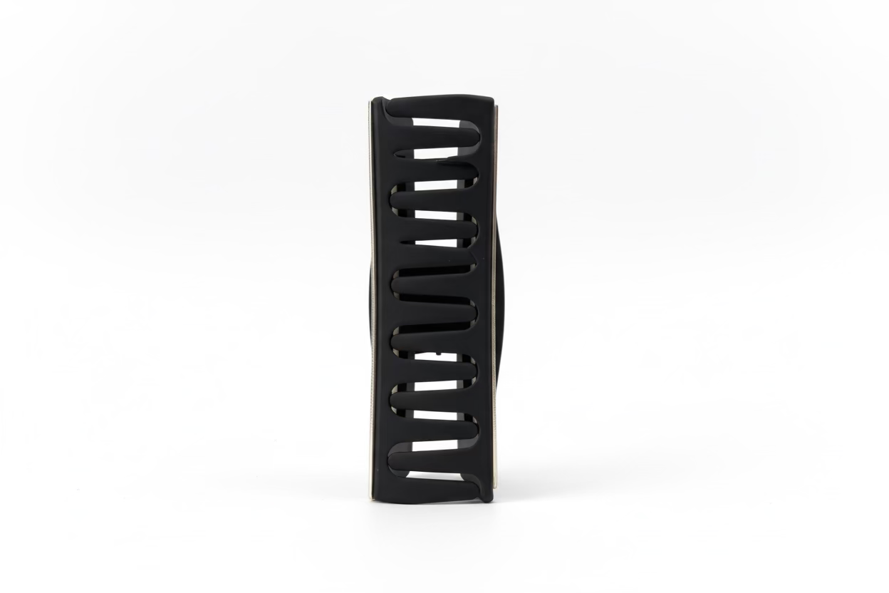 Highland Cow Sunflower Claw Clip – Handmade Floral Hair Accessory