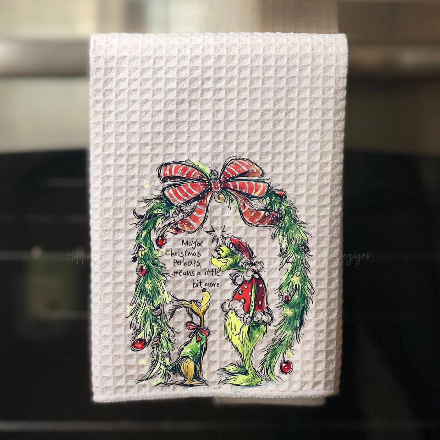 Maybe Christmas Perhaps Means A Little Bit More Tea Towel