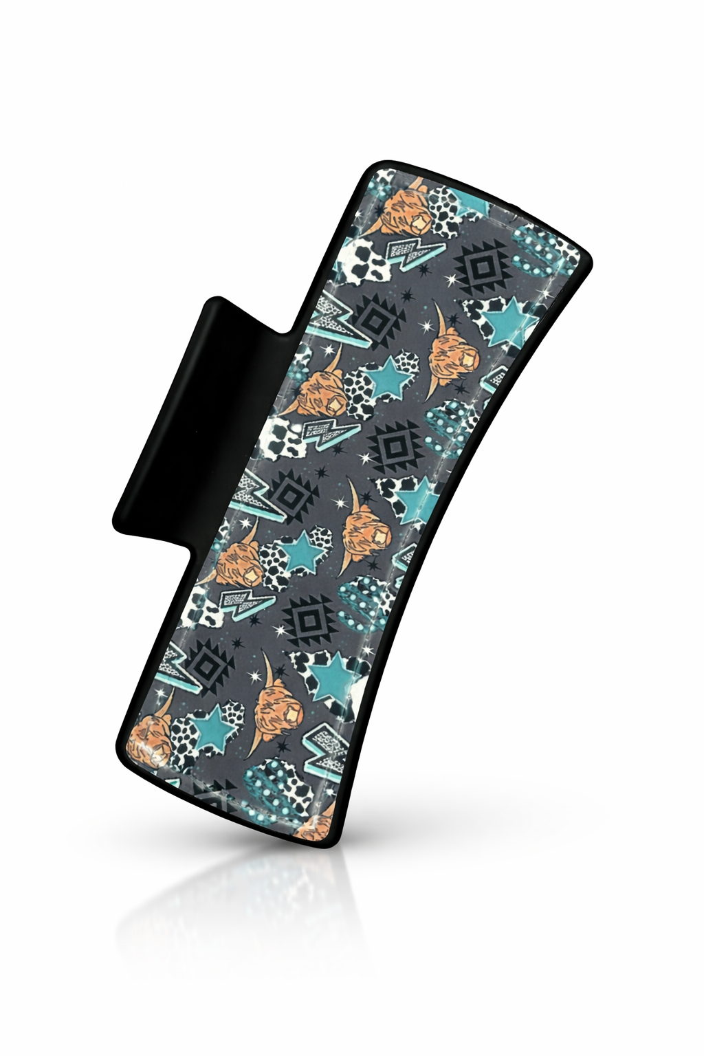 Western Highland Cow Claw Clip