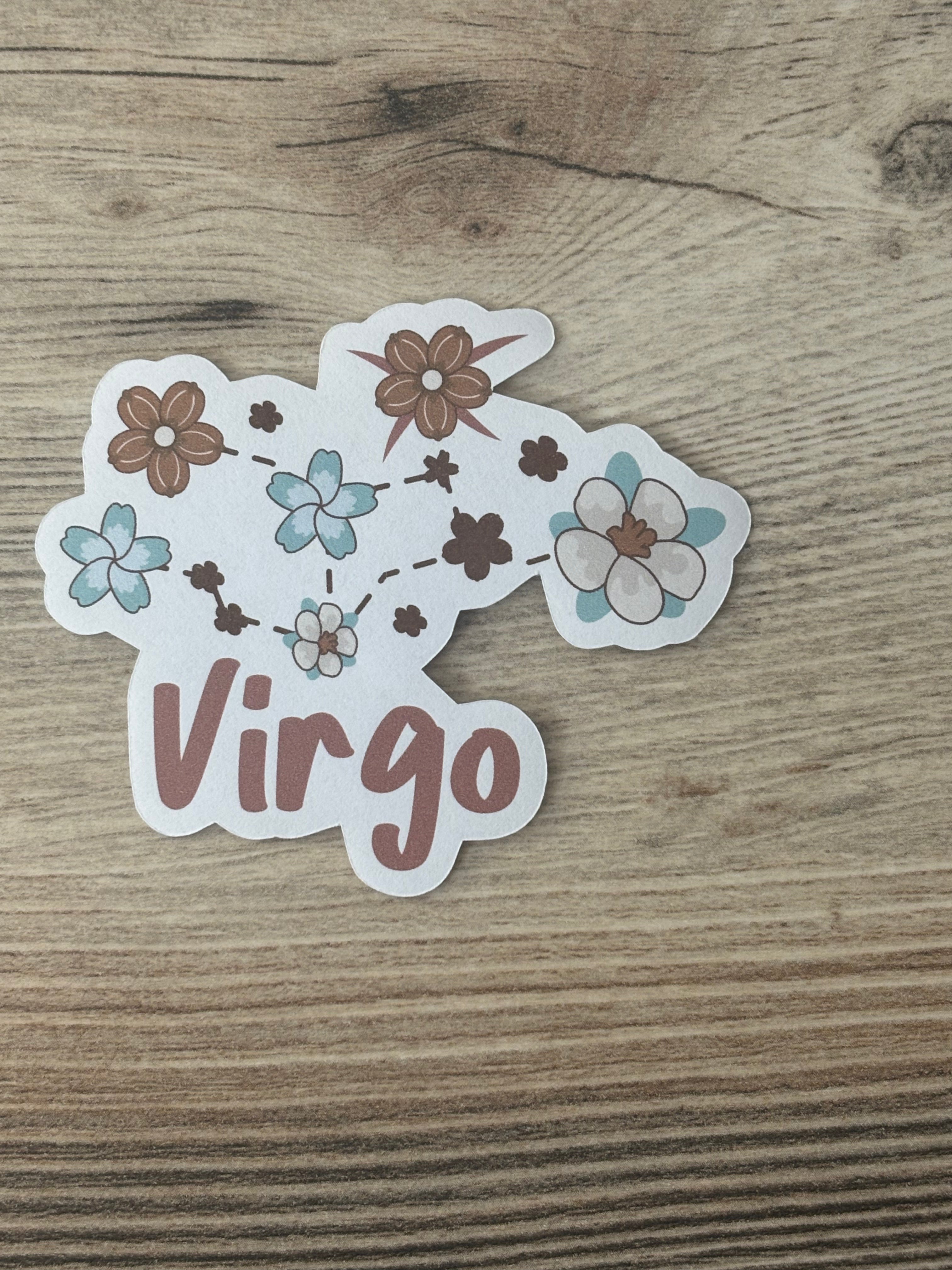 Floral Zodiac Stickers