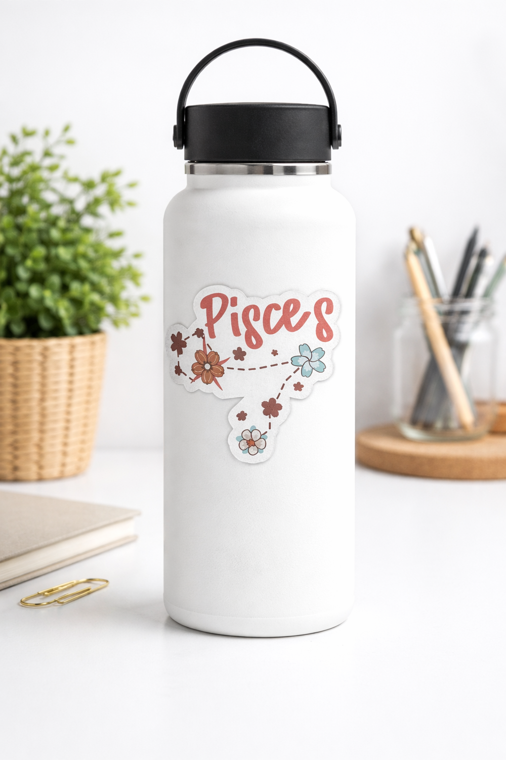 Floral Zodiac Stickers