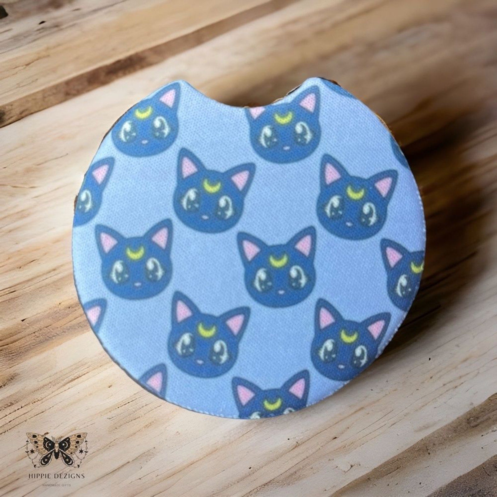 Luna Sailor Moon Car Coaster 2 Pack