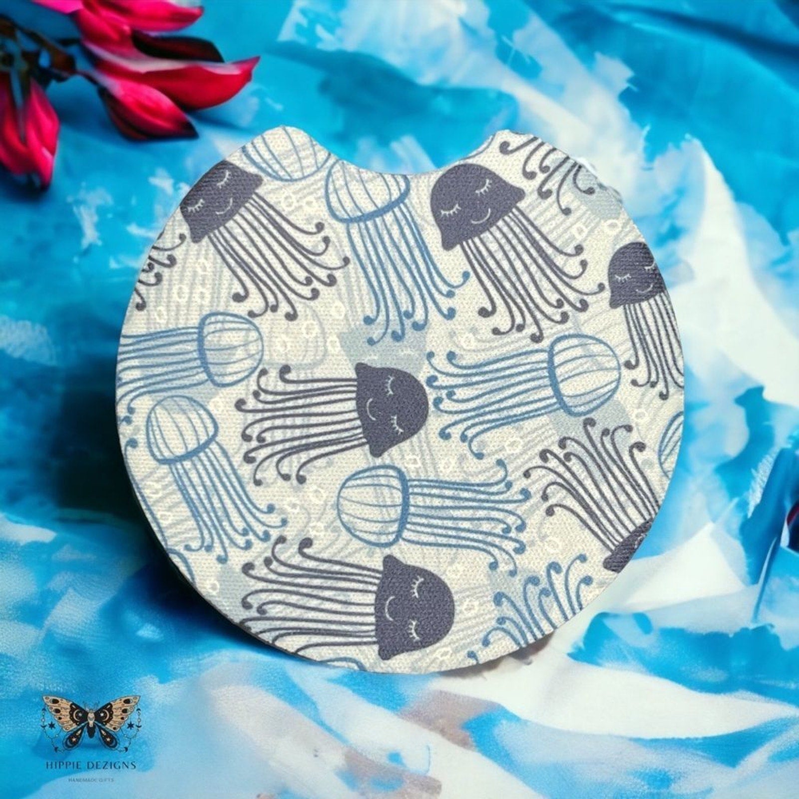 Jelly Fish Coaster Set | Car Accessories