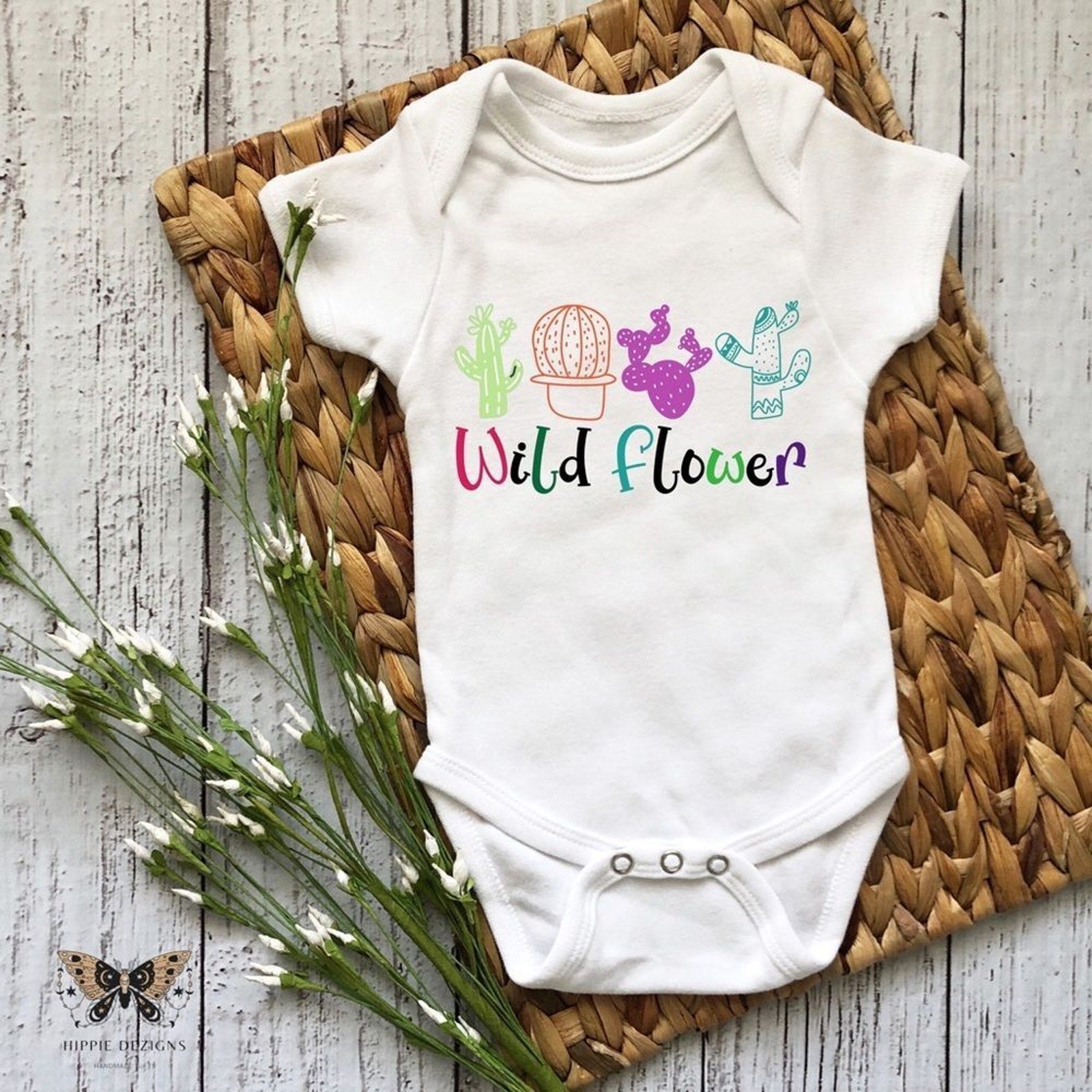 Wildflower Baby Onesie / Toddler Shirt