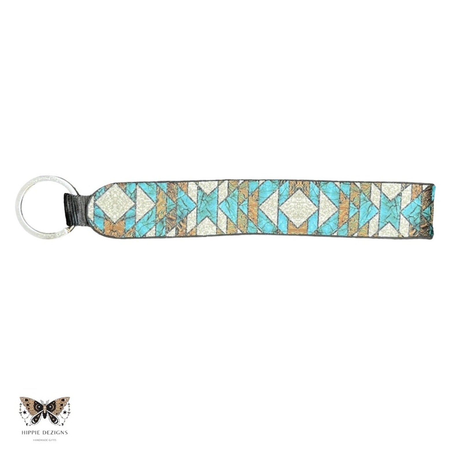 Boho Western Lanyard Keychain